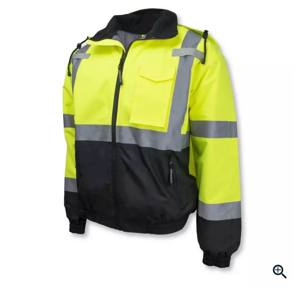 Armateck High Visibility Quilted Bomber Jacket -